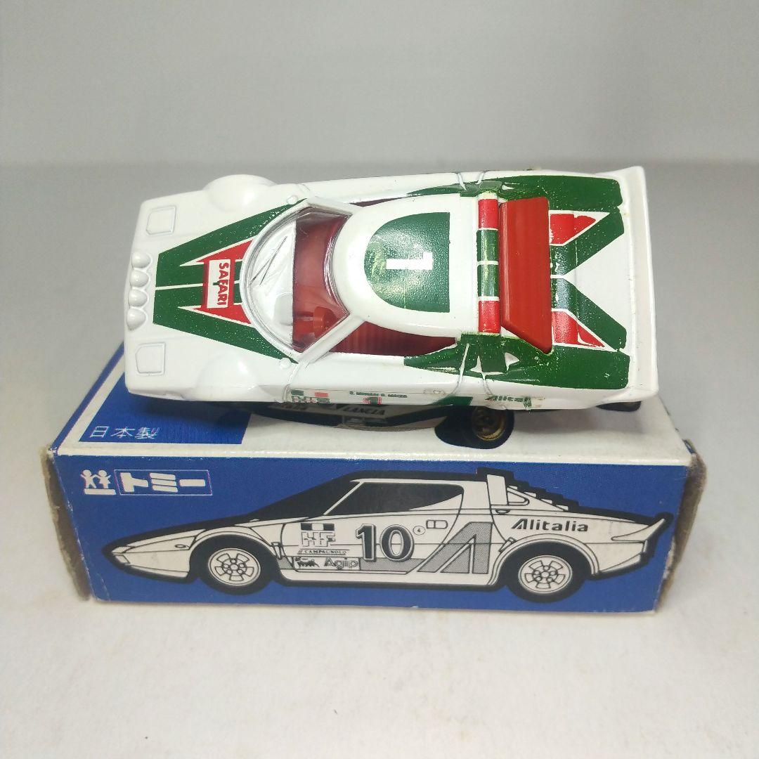 (3858)トミカ 青箱 日本製 ランチア ストラトス ラリー タイプ ギフト品