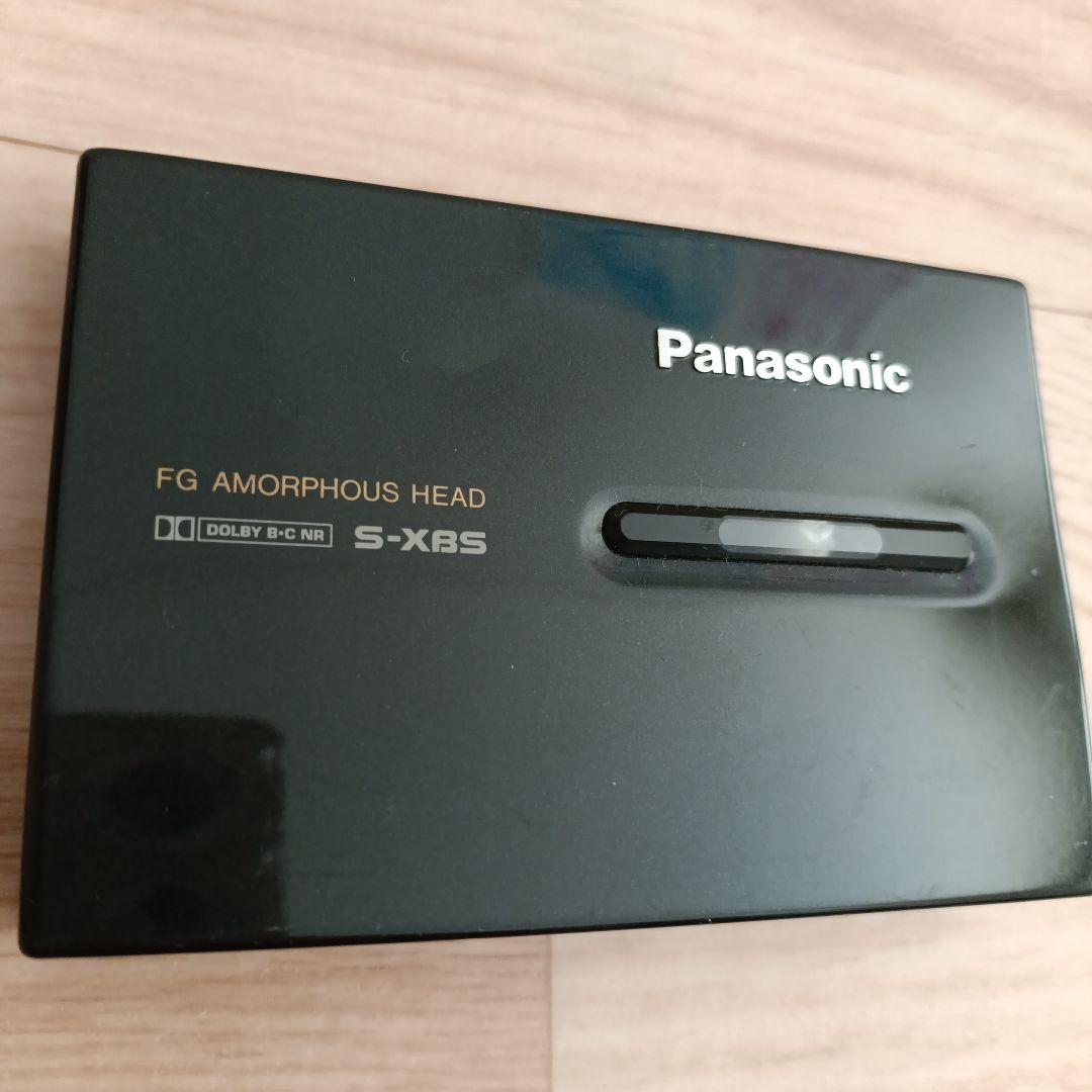 d*3様 【ジャンク】　Panasoni S-XBS カセットプレーヤー　RQ-