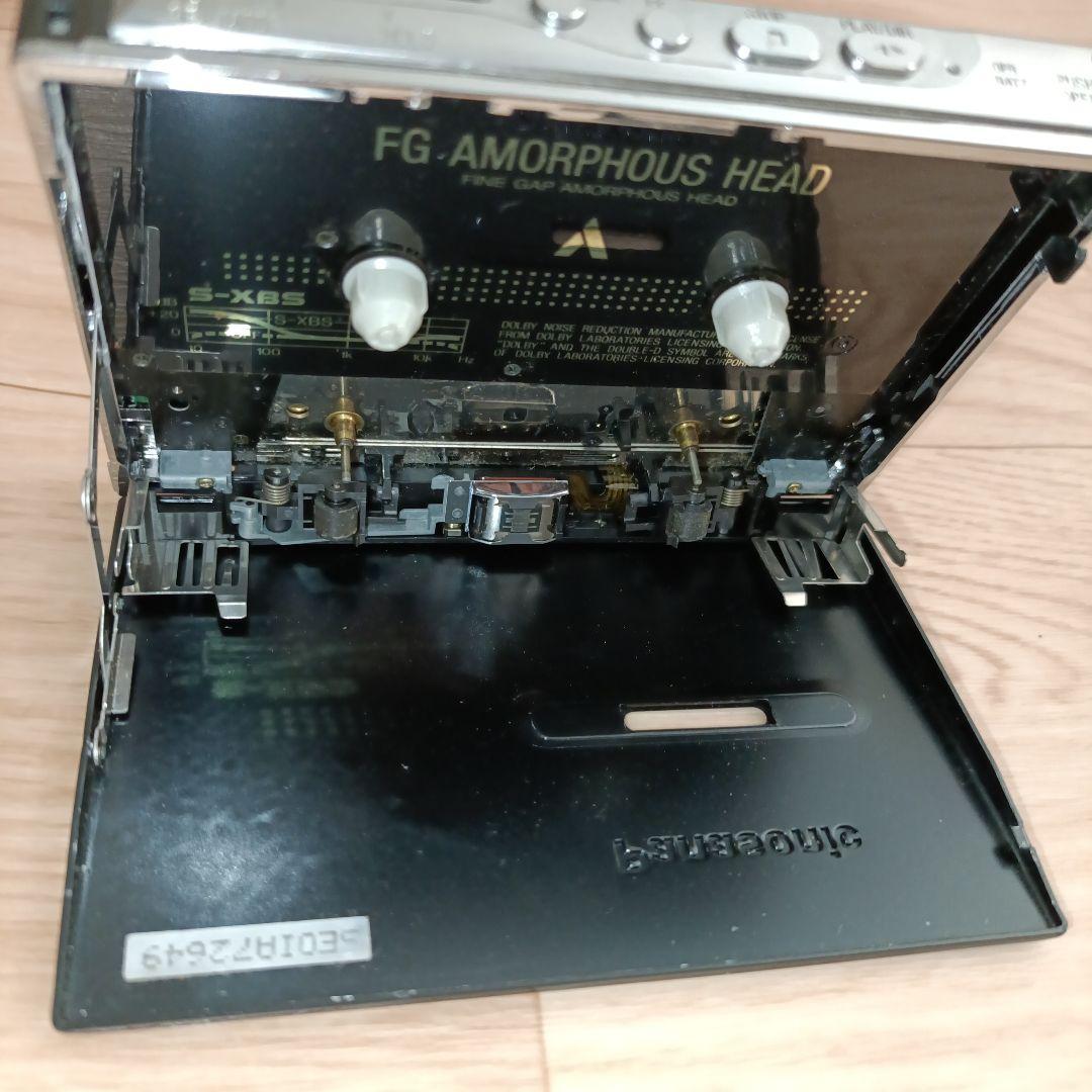 d*3様 【ジャンク】　Panasoni S-XBS カセットプレーヤー　RQ-