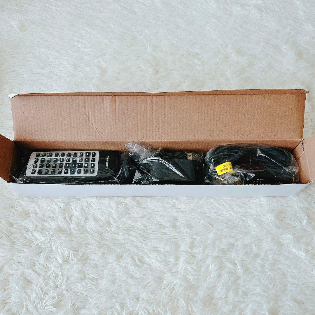 TVチューナー内蔵 ポータブルDVDプレーヤー GH-PDV14BTG-BK