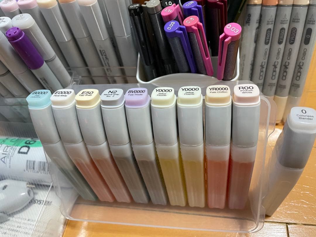 中古品 コピック スケッチ ベーシック 118色他一式セット