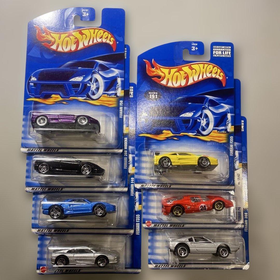 ト*ウ様 【オールド】Hot Wheels フェラーリ 7台セット
