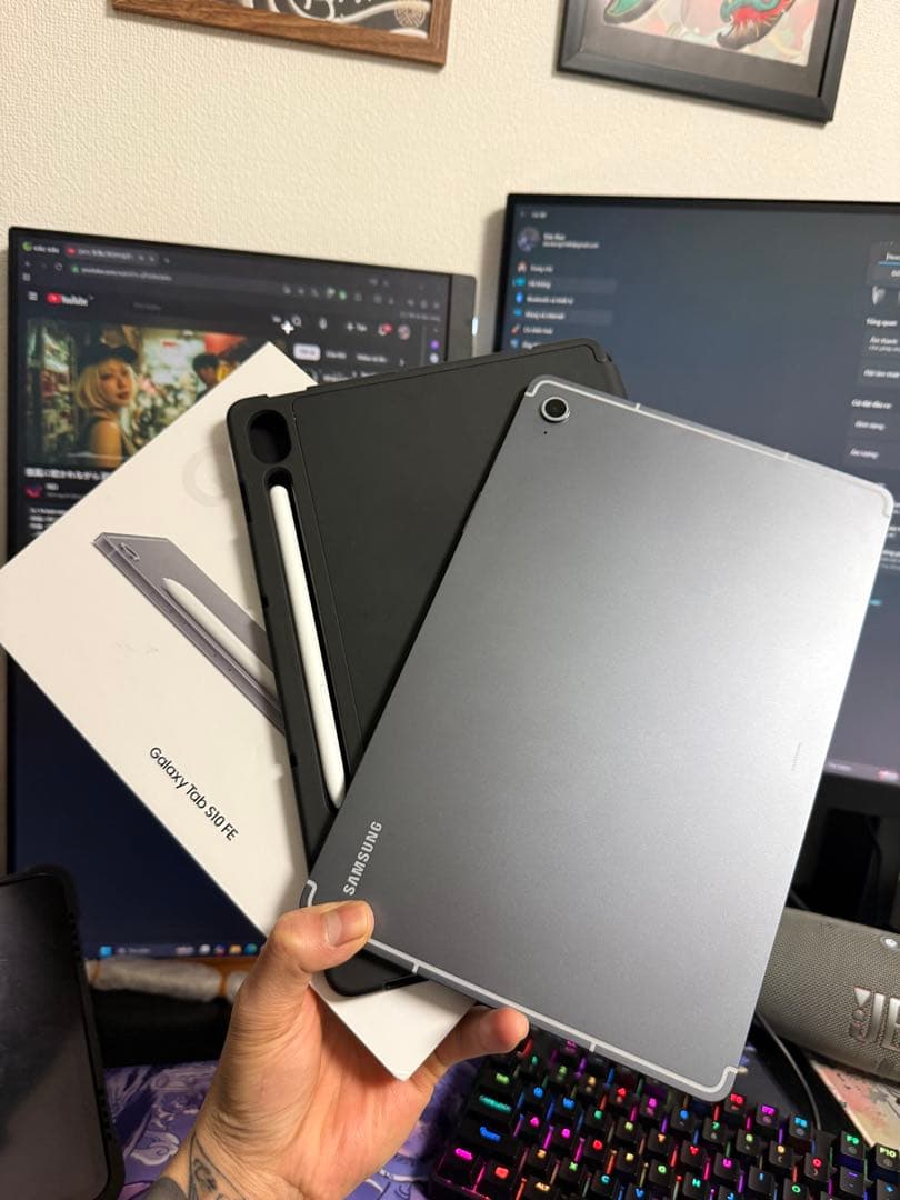 Samsung Galaxy Tab S10 FE S Pen付き ケース付き