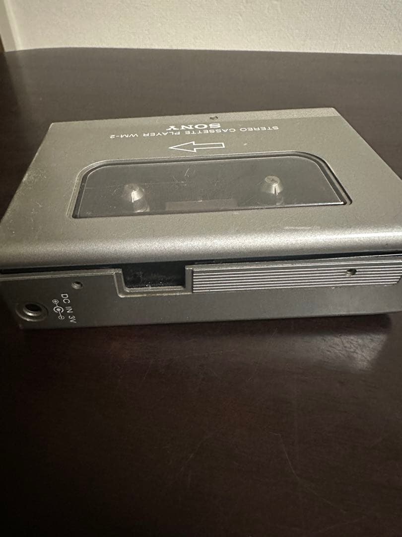 ジャンク　SONY カセットウォークマン WM-2 シルバー