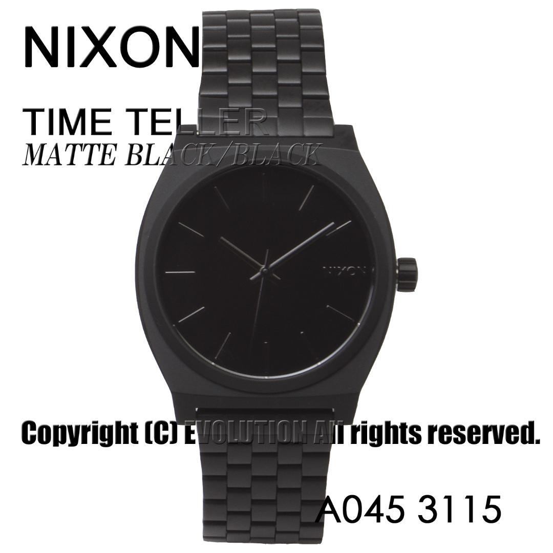 新品未使用 [ニクソン] NIXON 腕時計 MATTE BLACK/ブラック