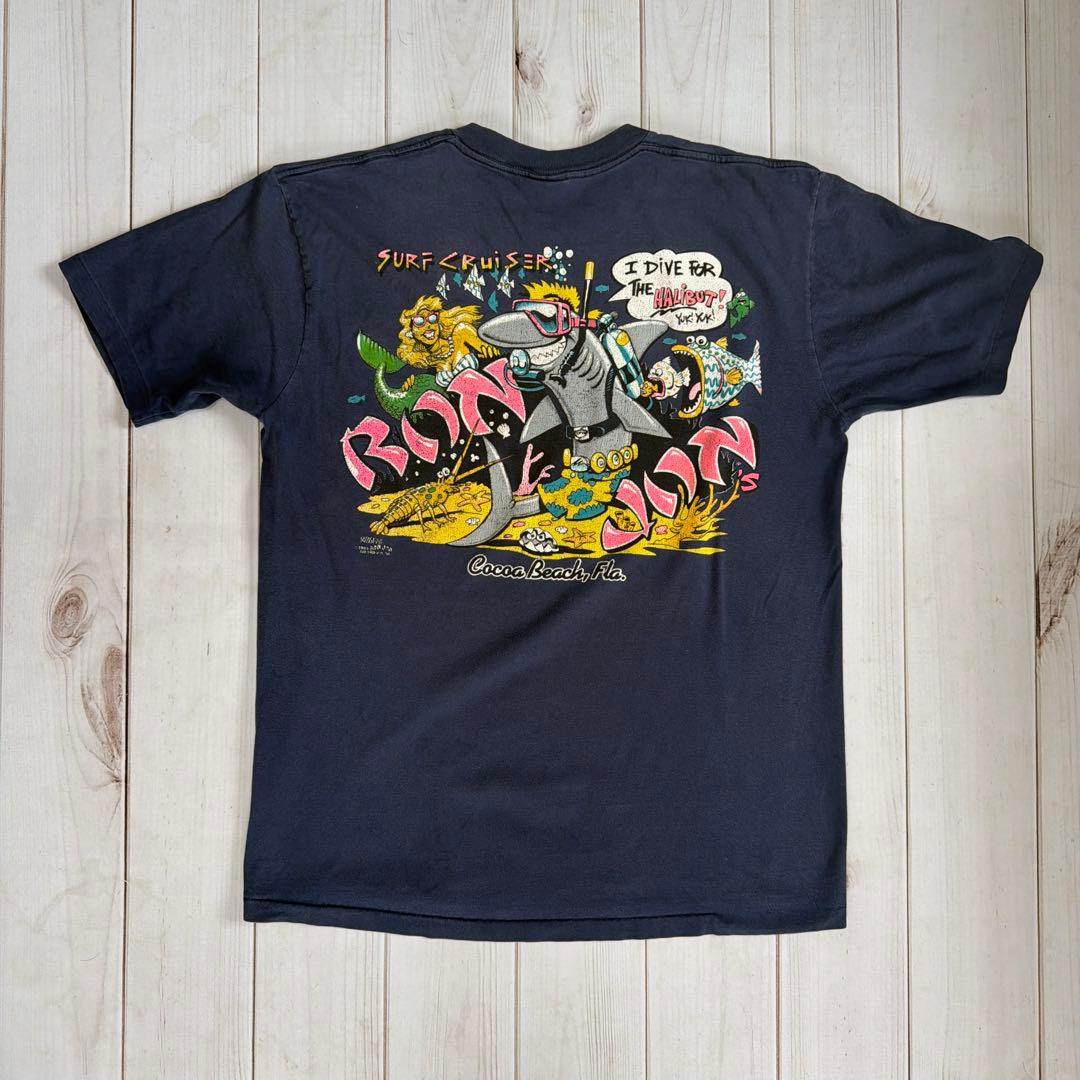 90s RON JON シャークT XL USA製 シングル