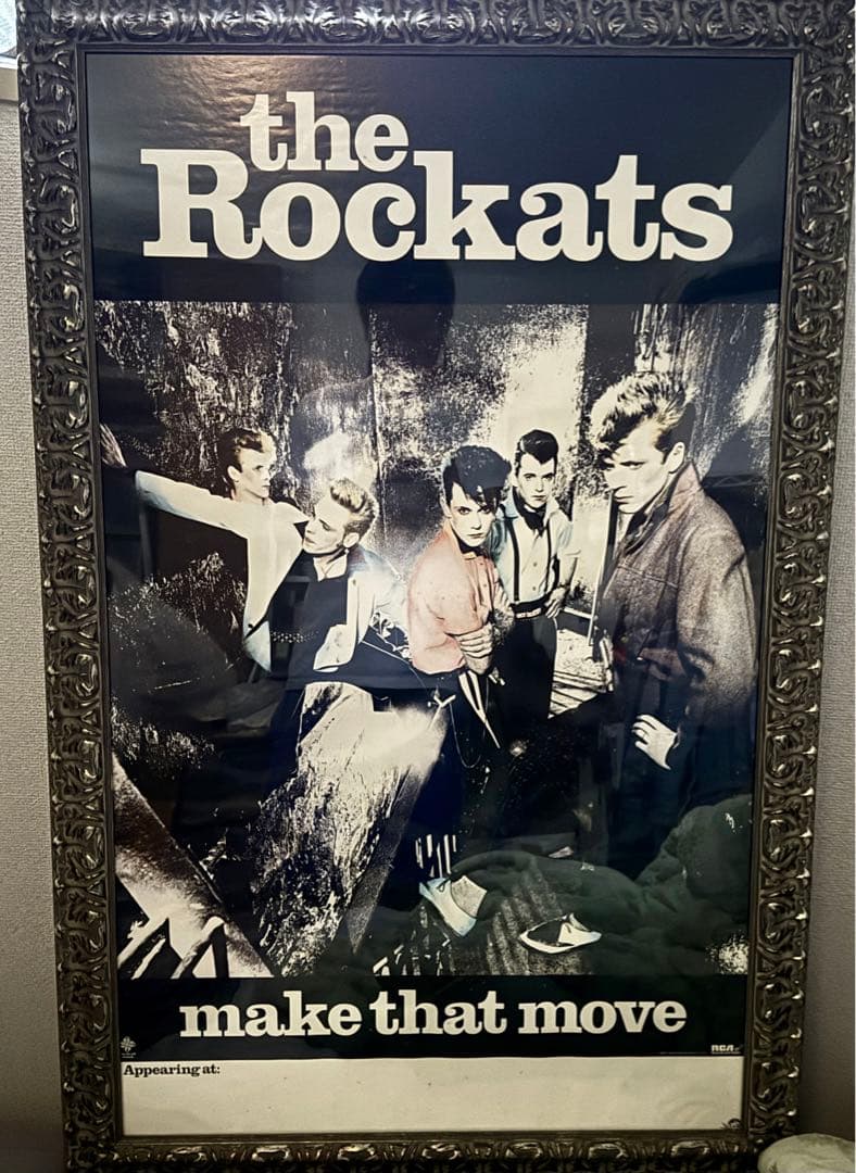 ロカッツ Rockats ポスター 当時物 激レア