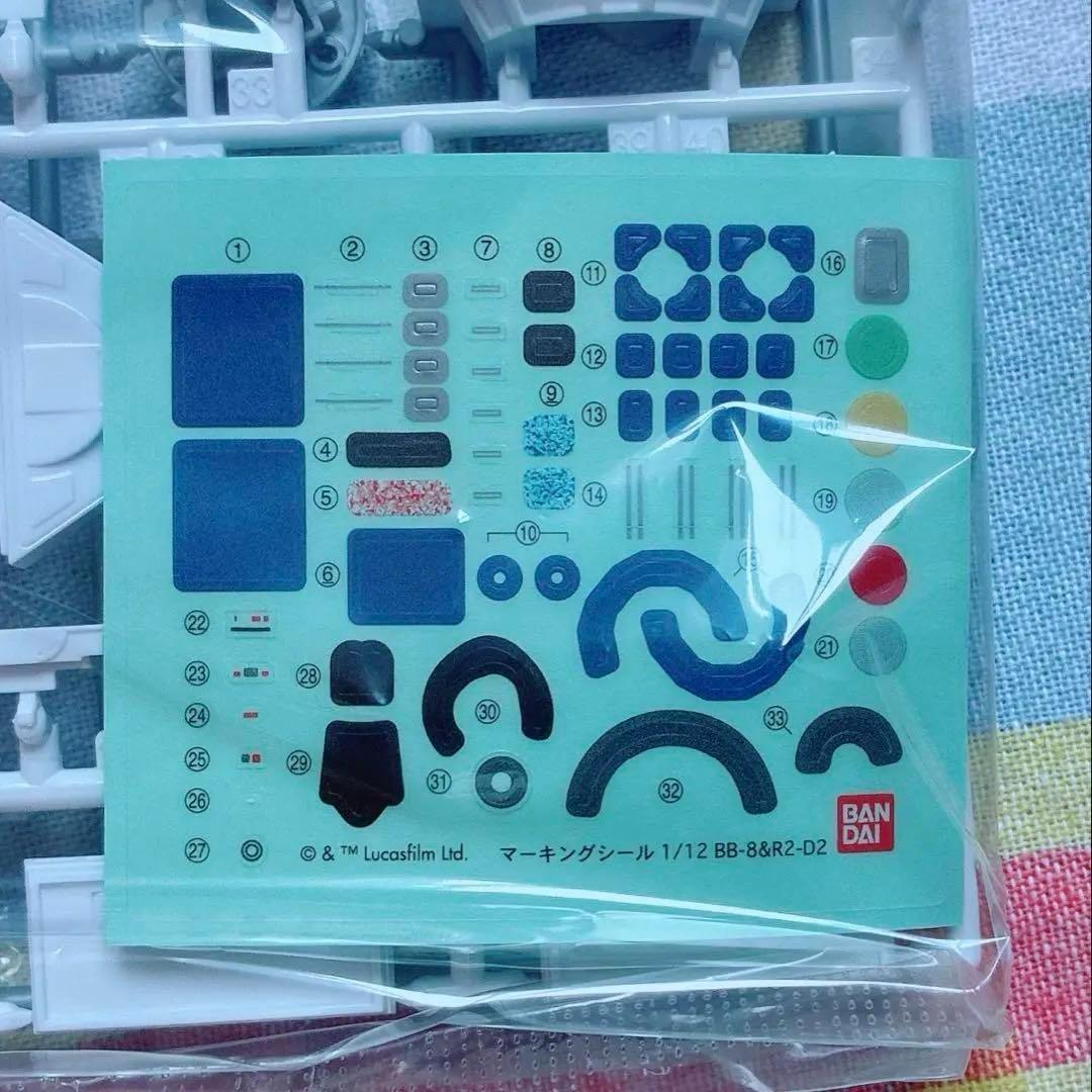 超美品 初版品 赤バンダイ スターウォーズ 1/12 BB8 & R2D2