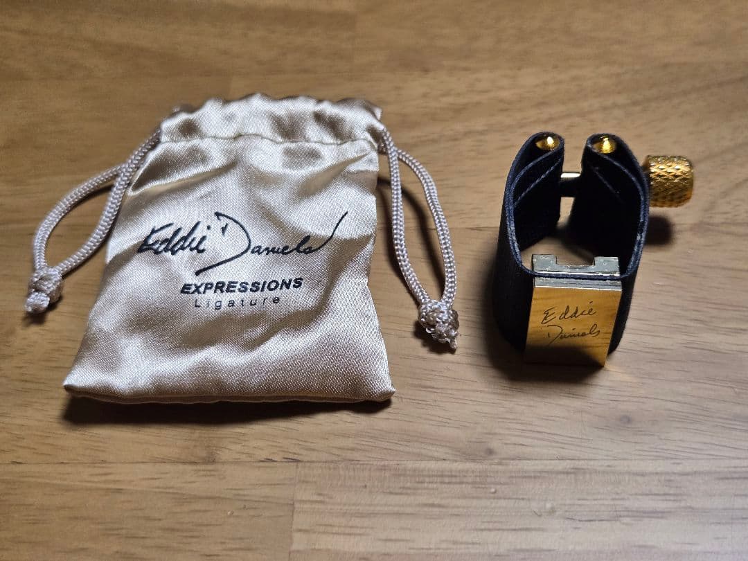 エディ・ダニエルズ　ゴールド　リガチャー　バスクラリネット用