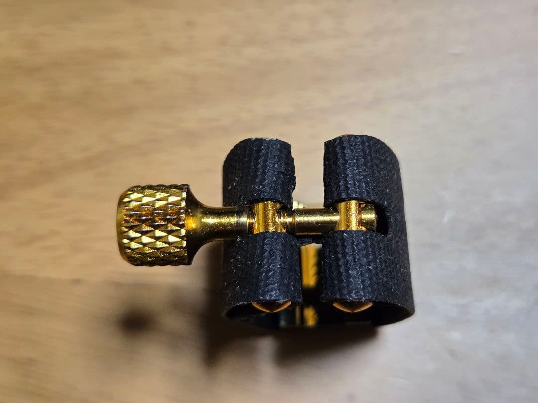 エディ・ダニエルズ　ゴールド　リガチャー　バスクラリネット用