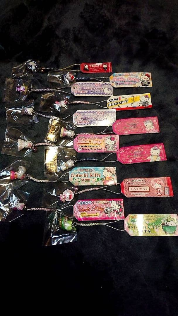 J*_様 ご当地ハローキティ ストラップ 12個セット　1