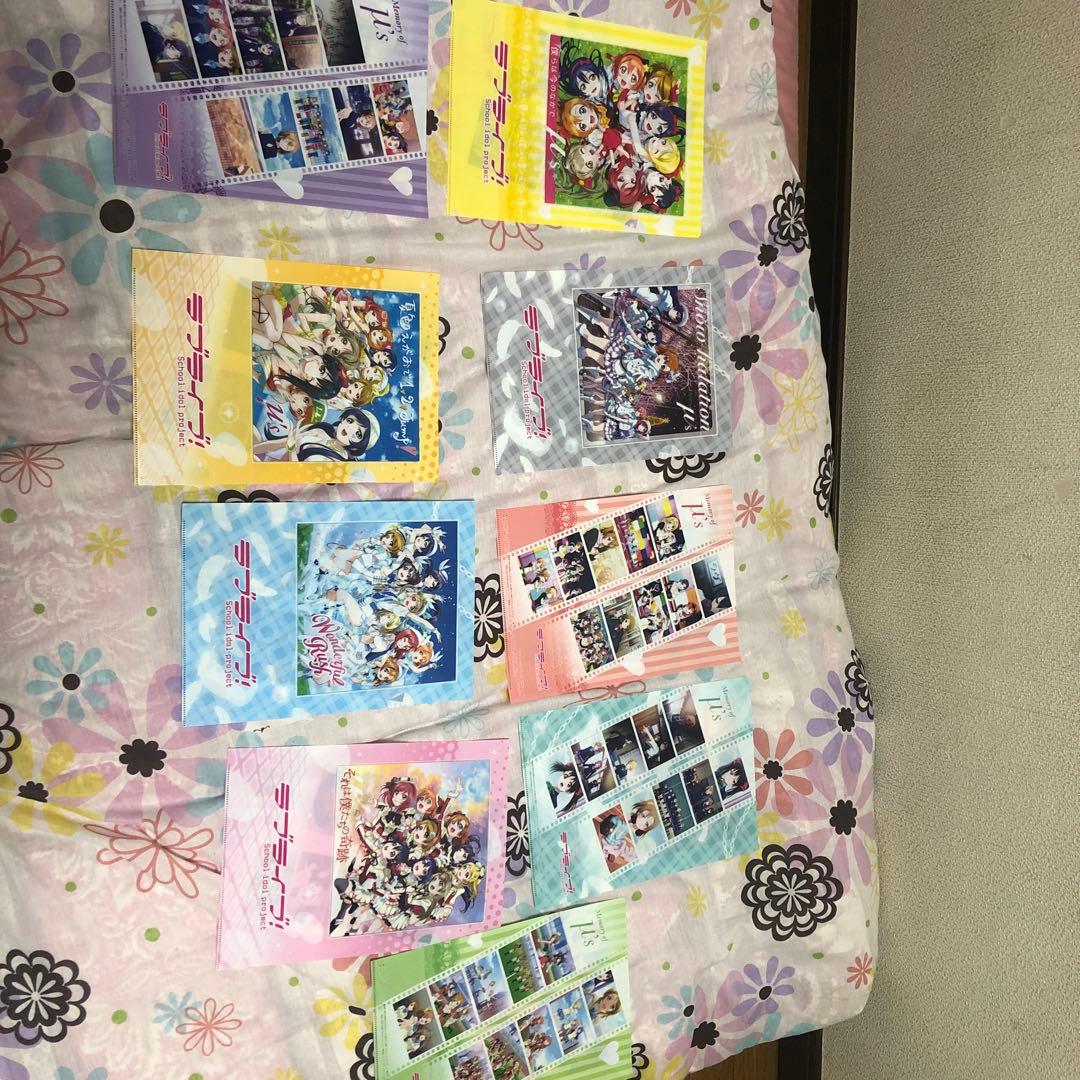ラブライブ！初期メンバークリアファイル9枚セット