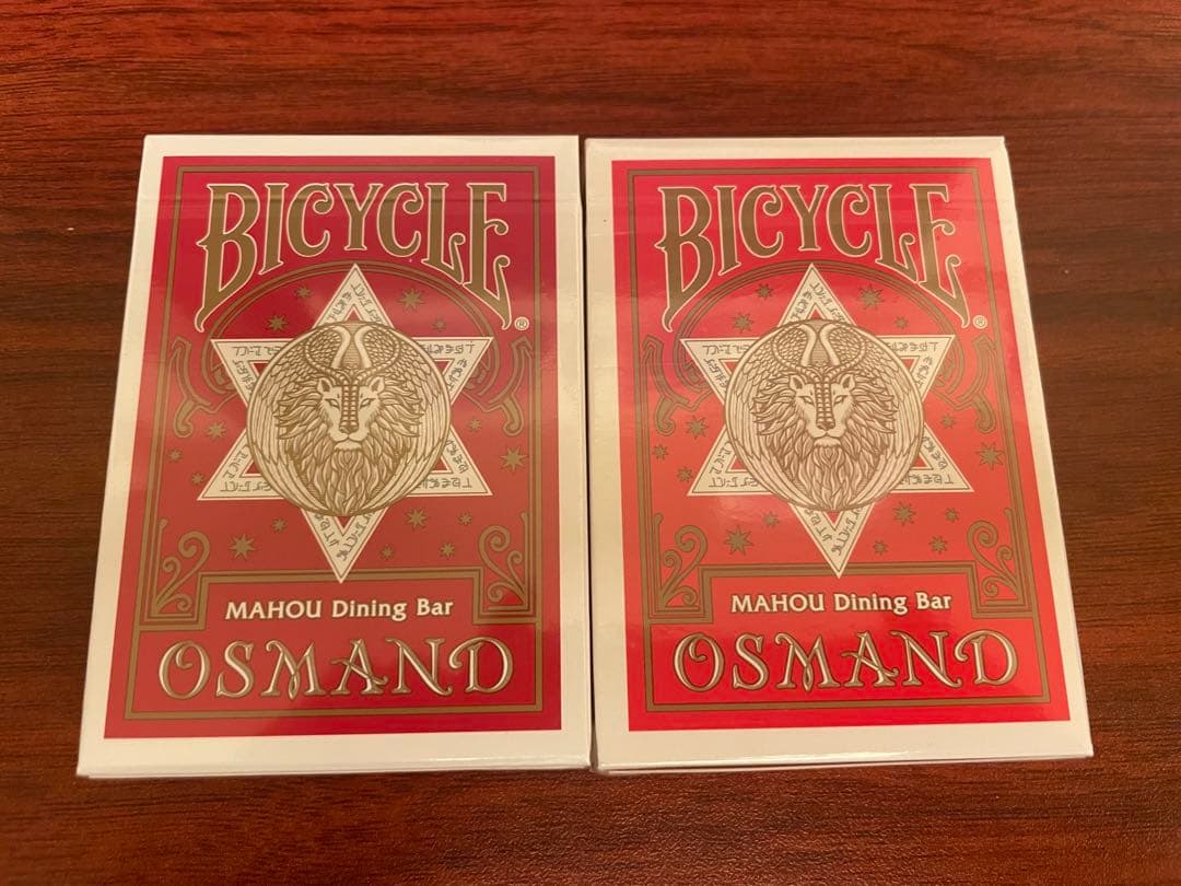 Bicycle OSMAND トランプ 赤2セット