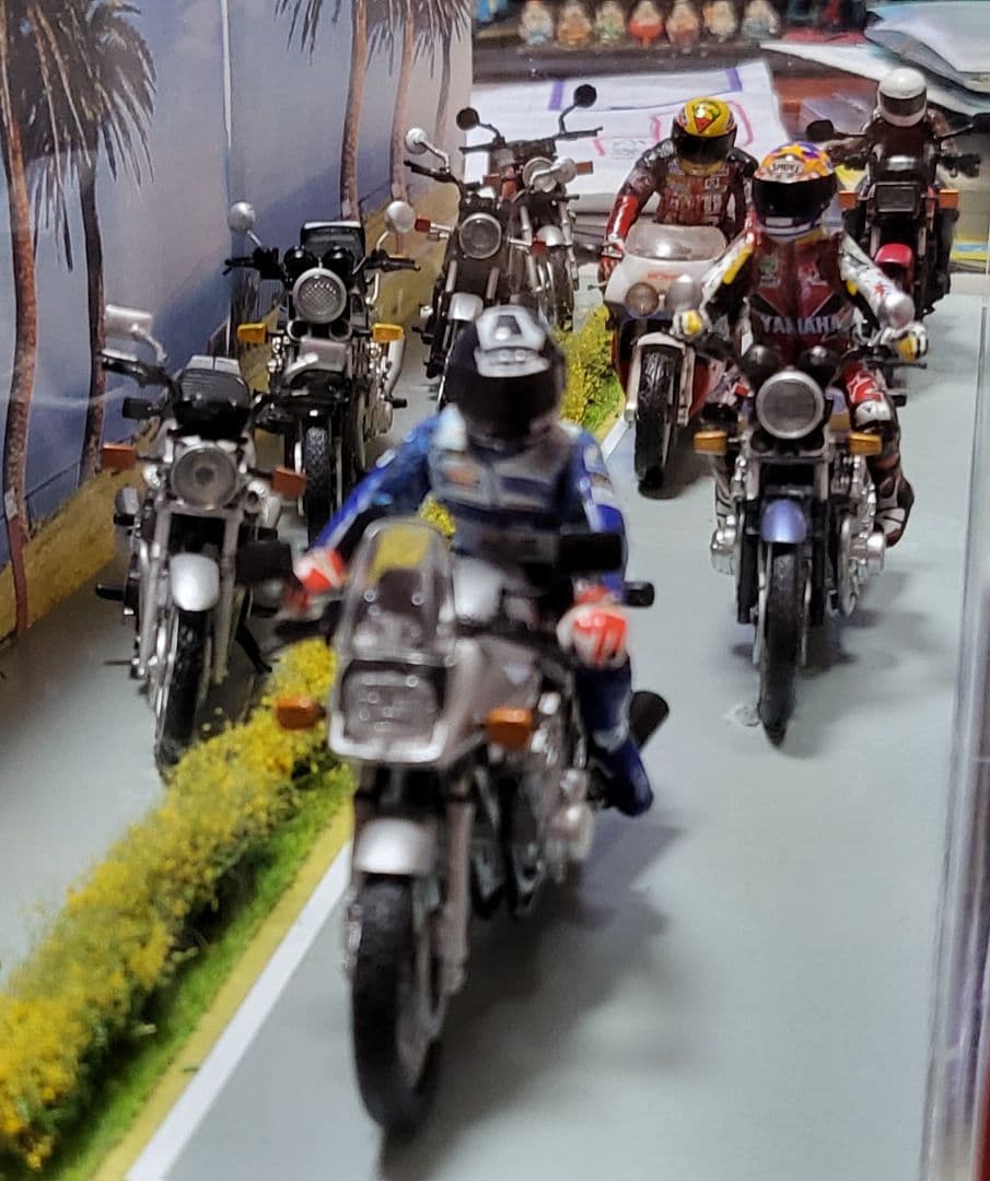 バイク模型 5台セット 1/12 スケール