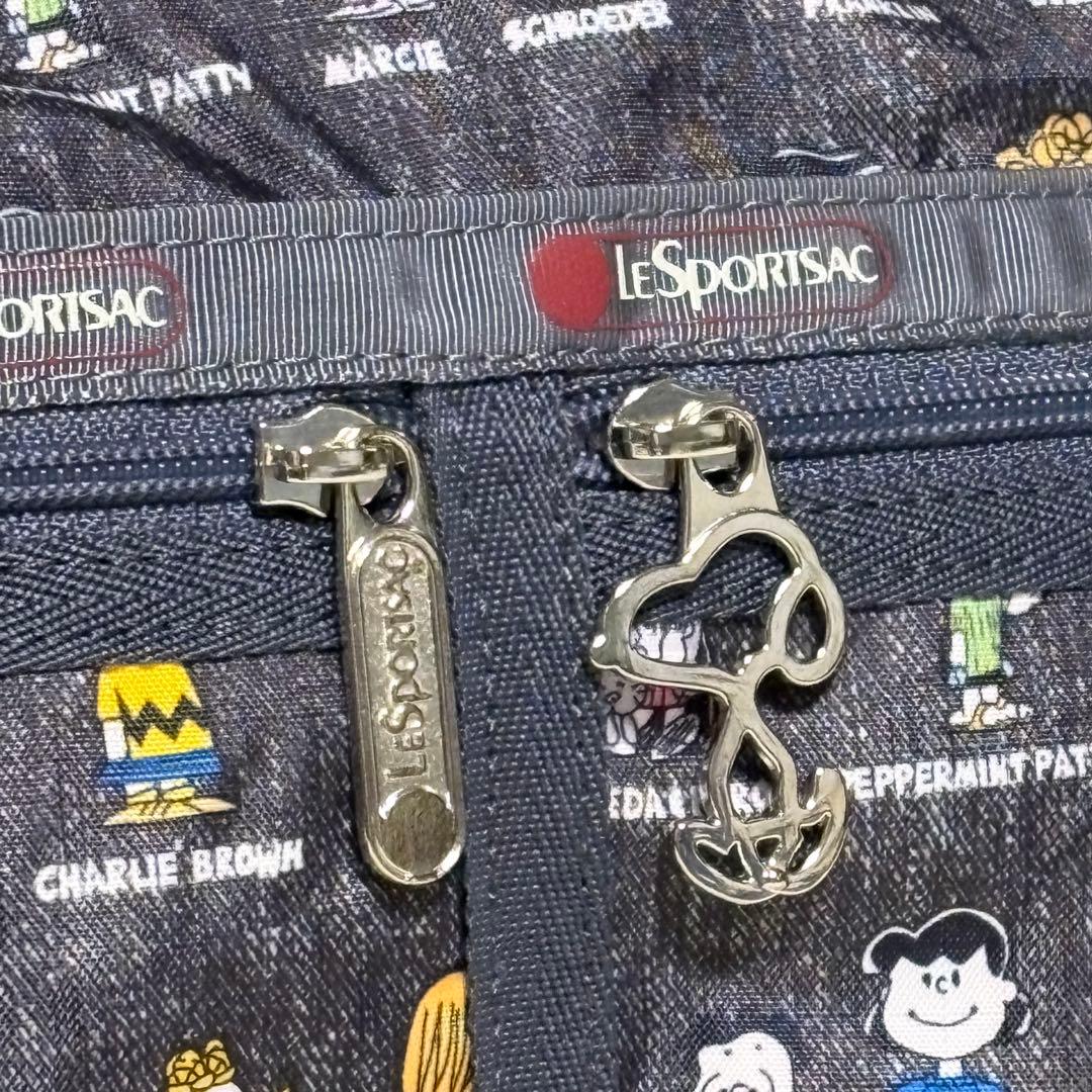 レスポートサック　スモールエブリデイバッグ　ピーナッツオールスター　デニム調