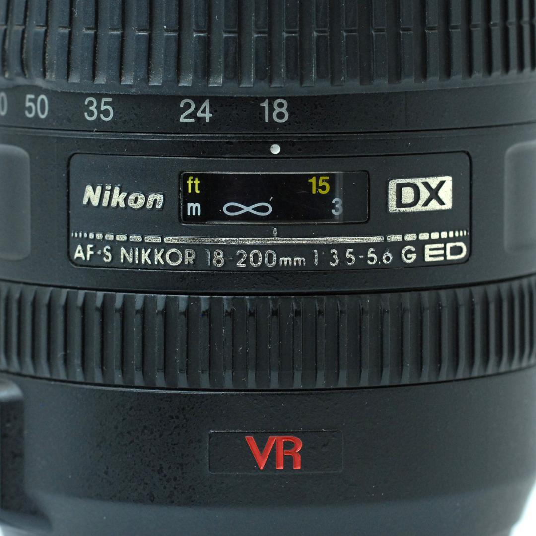 レンズ(ズーム) Nikon DX AF-S NIKKOR 18-200mm f/3.5-5.6G