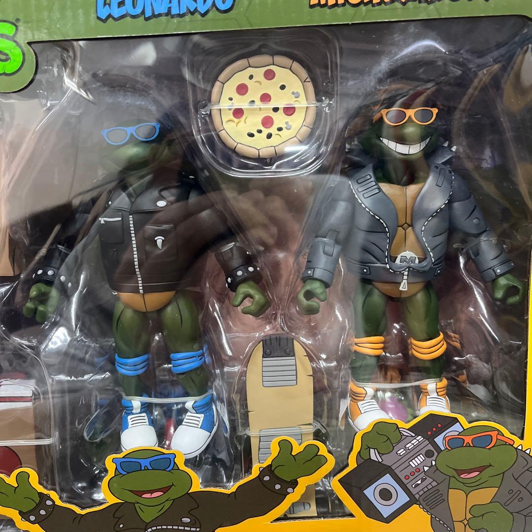NECA TMNT ミュータントタートルズパンクディスガイズフィギュア4体セット