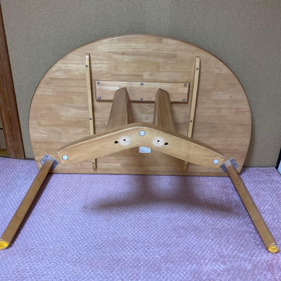 カリモク　Chitano 半円ダイニングテーブル