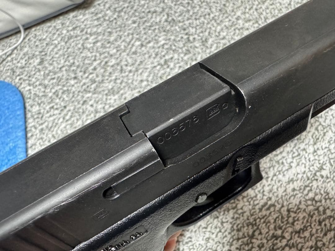 キ*ム様 KSC GLOCK17 ガスブローバック　カスタムスライド付き　予備マ