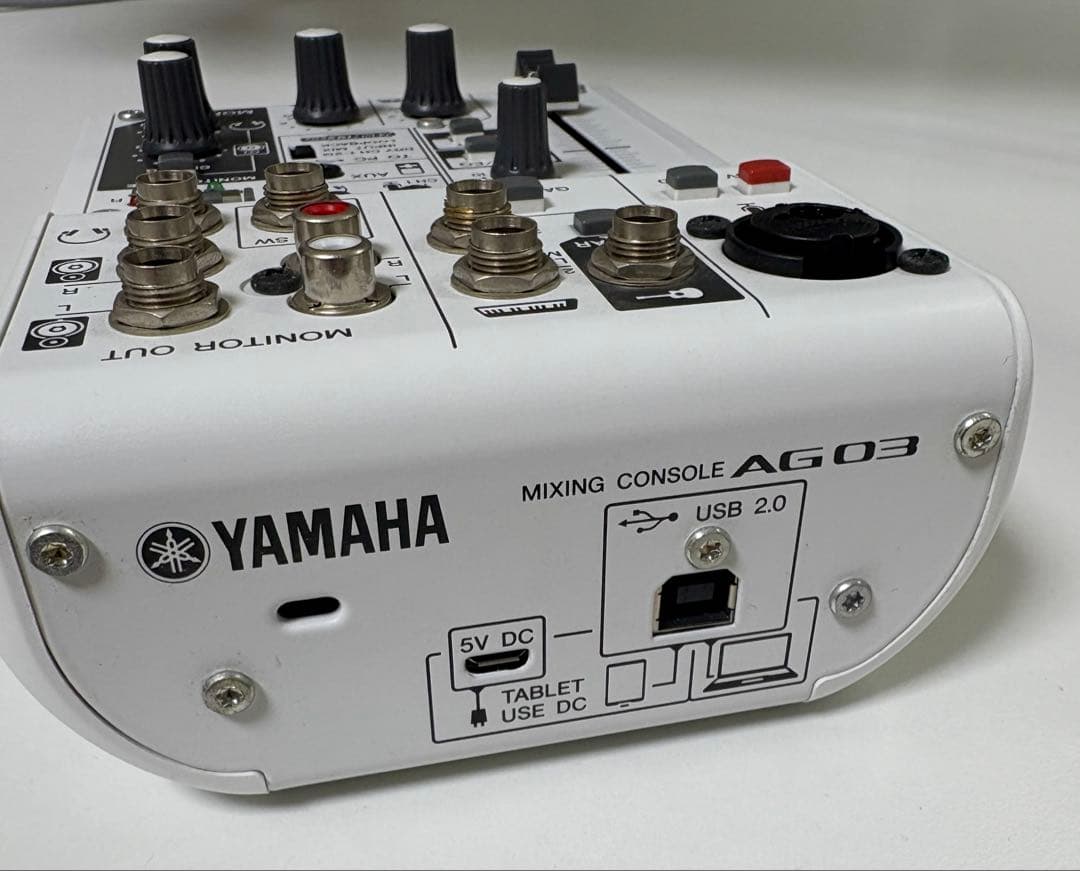Yamaha AG03 USBオーディオインターフェイス　ヤマハ