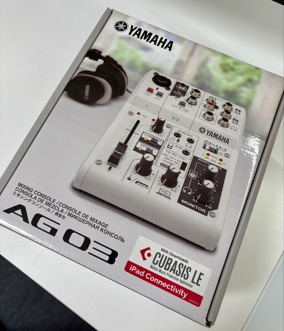 Yamaha AG03 USBオーディオインターフェイス　ヤマハ
