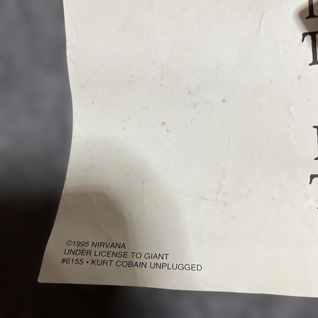 ニルヴァーナ　カートコバーン　ポスター 匿名配送