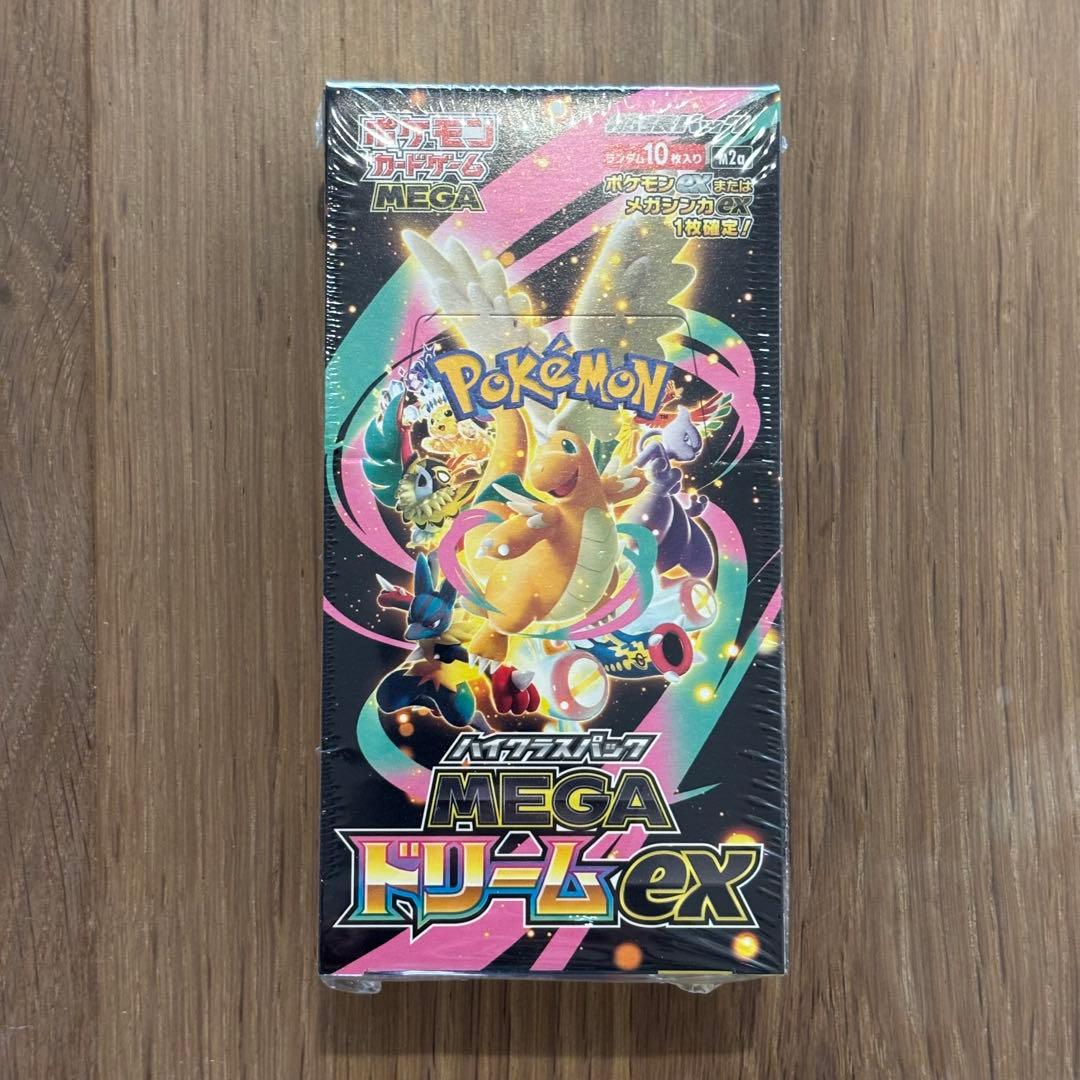 ポケモンカード　メガドリームex　１BOX　未開封　シュリンク付