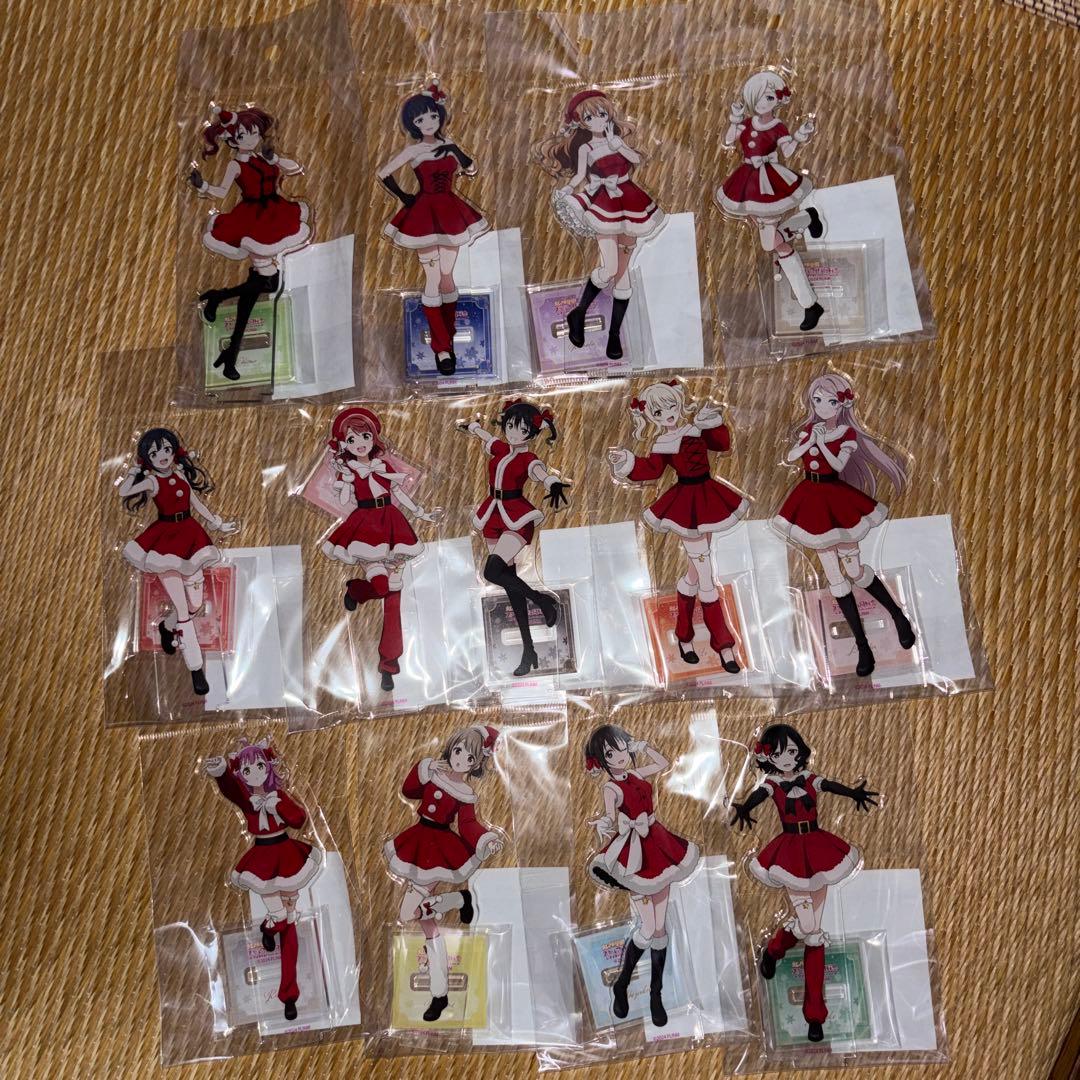 ラブライブ　虹ヶ咲学園スクールアイドル同好会　アクリルスタンド　13種