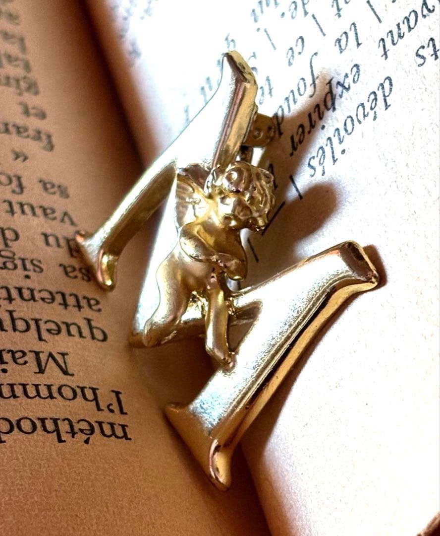 ★専用★3348ヴィンテージ☆L.Razza/M イニシャルブローチ他3点