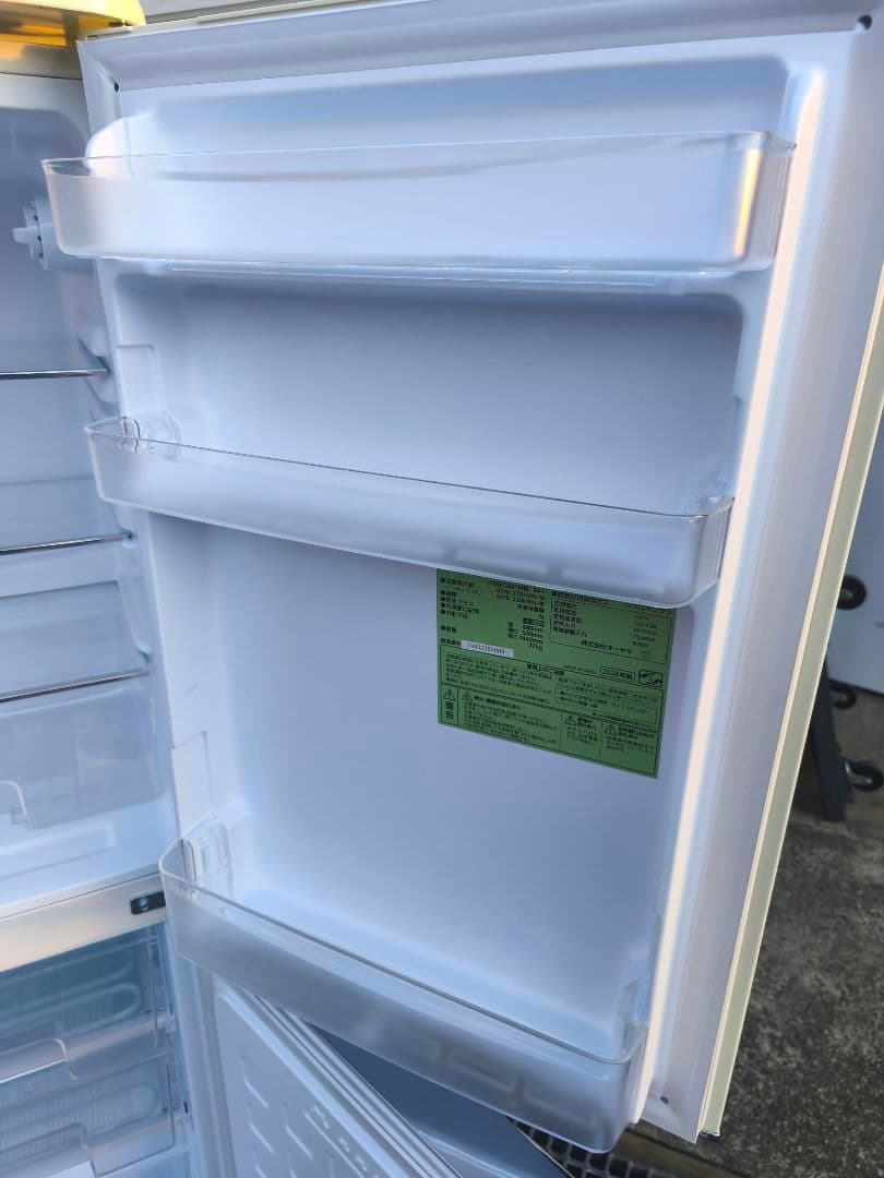 関東限 条件で無料配 24年 レトロ冷蔵庫 レトロ風冷蔵庫 レトロデザイン冷蔵庫