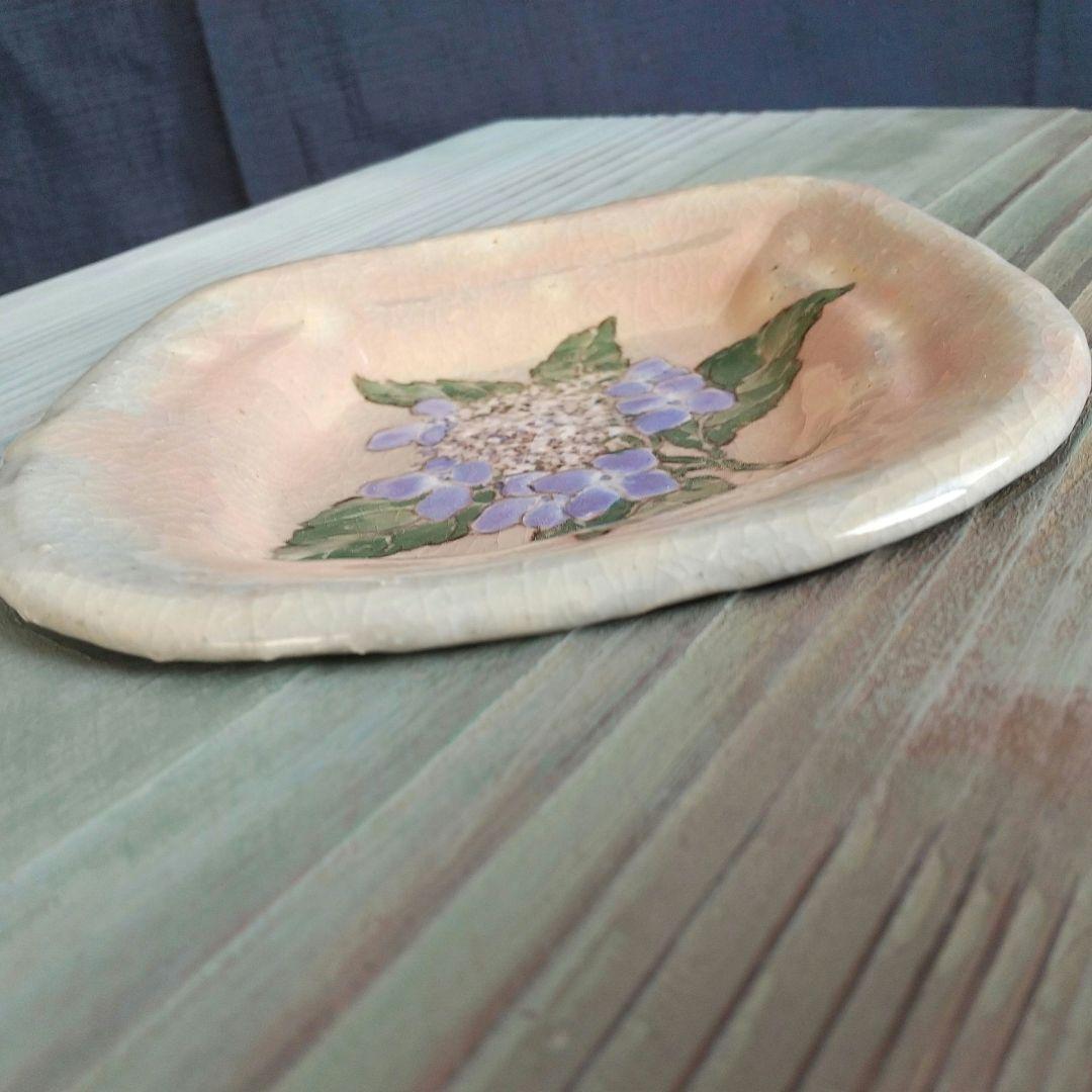 萩焼 南明寺窯 壁掛け 額 皿 外国人作家 ベアティル・ぺアソン