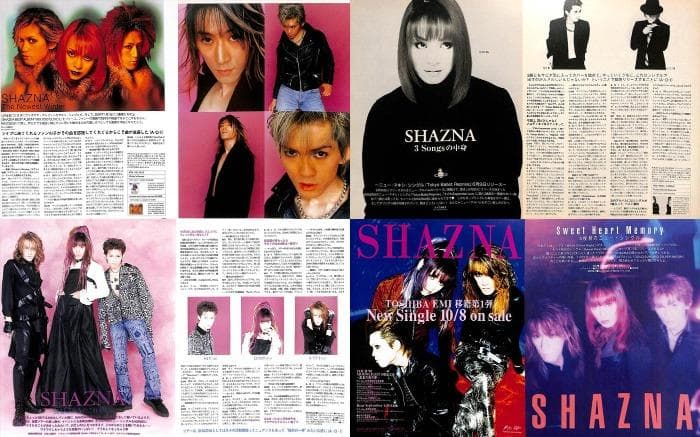 SHAZNA シャズナ 切り抜き 350P ほぼ欠けなし貴重インディーズ～