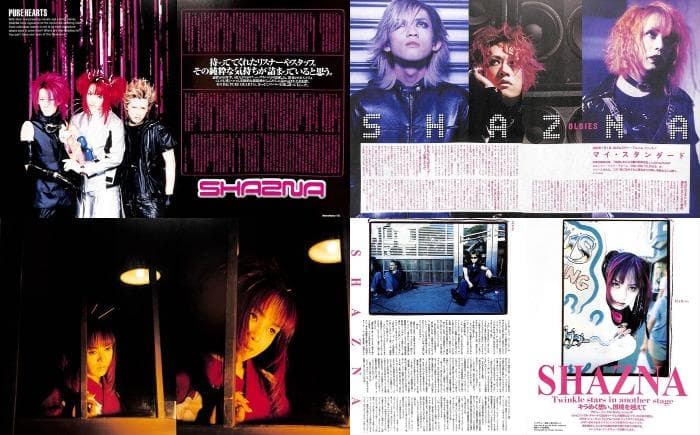 SHAZNA シャズナ 切り抜き 350P ほぼ欠けなし貴重インディーズ～