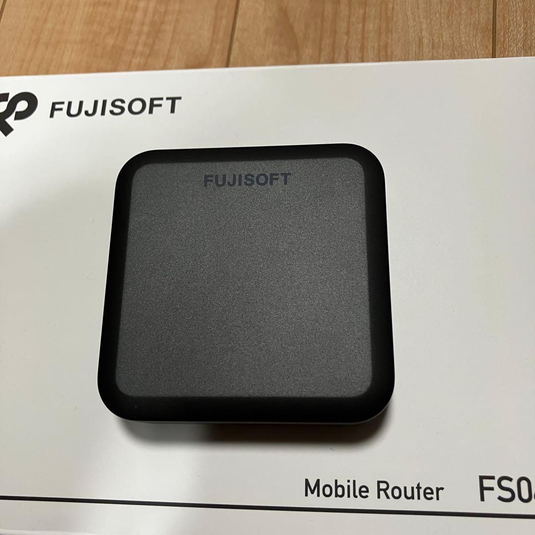 富士ソフト +F FS040W モバイル Wi-Fi ルーター SIMフリー