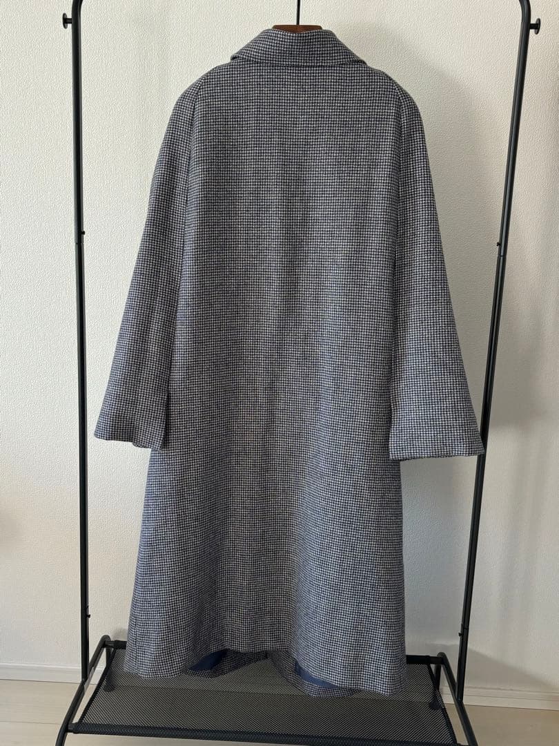 インバネスコート トンビコート 千鳥格子　二重廻し　ウール