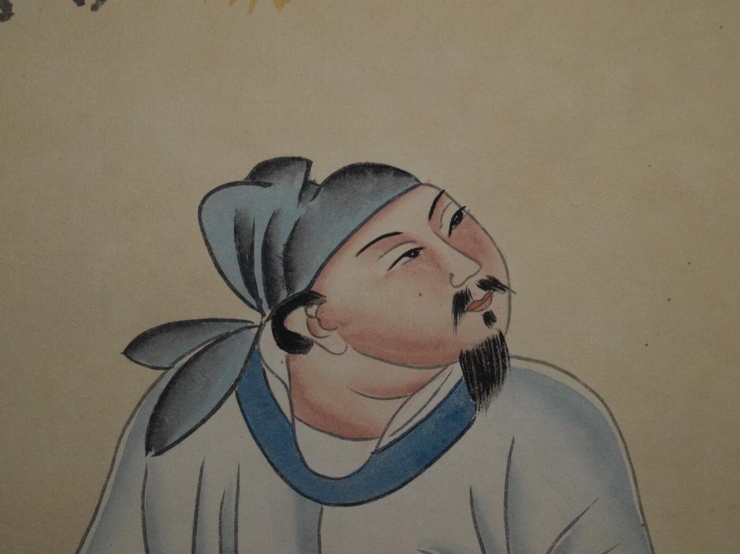 古美術　中国近代画家張大千作　激安骨董品　肉筆保証 AK2169A9-2