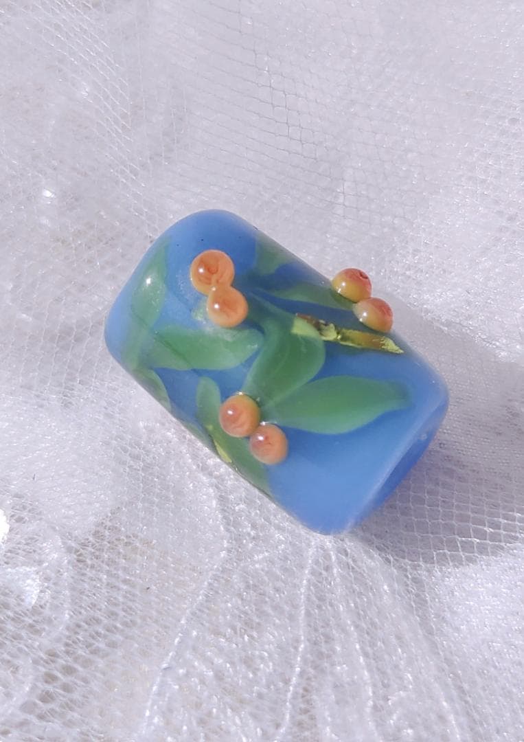 吉田正子トンボ玉（捌）　ガラス玉に込めた日本画　和のこころ　癒しの伝統美術