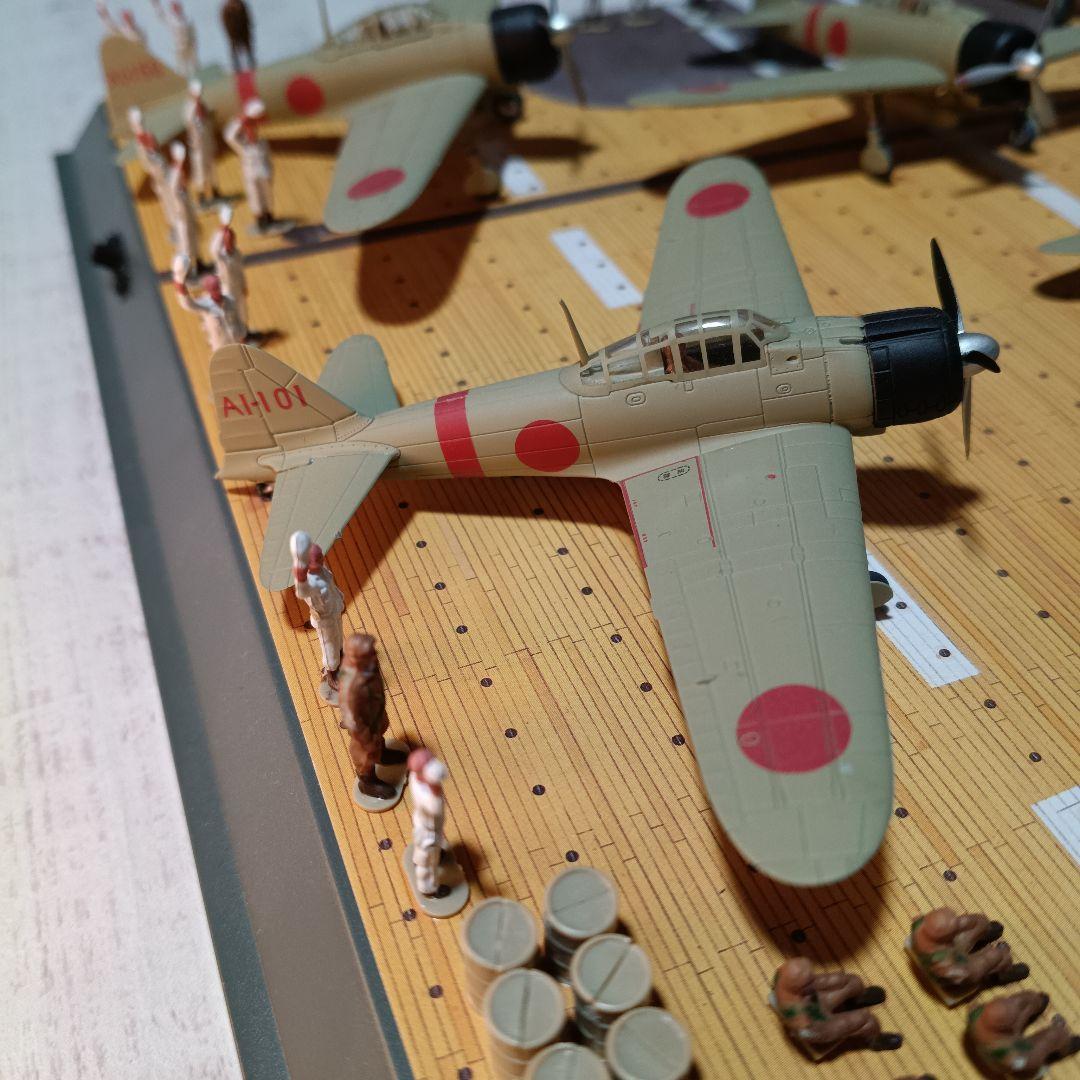 零戦21型 完成品 ジオラマ