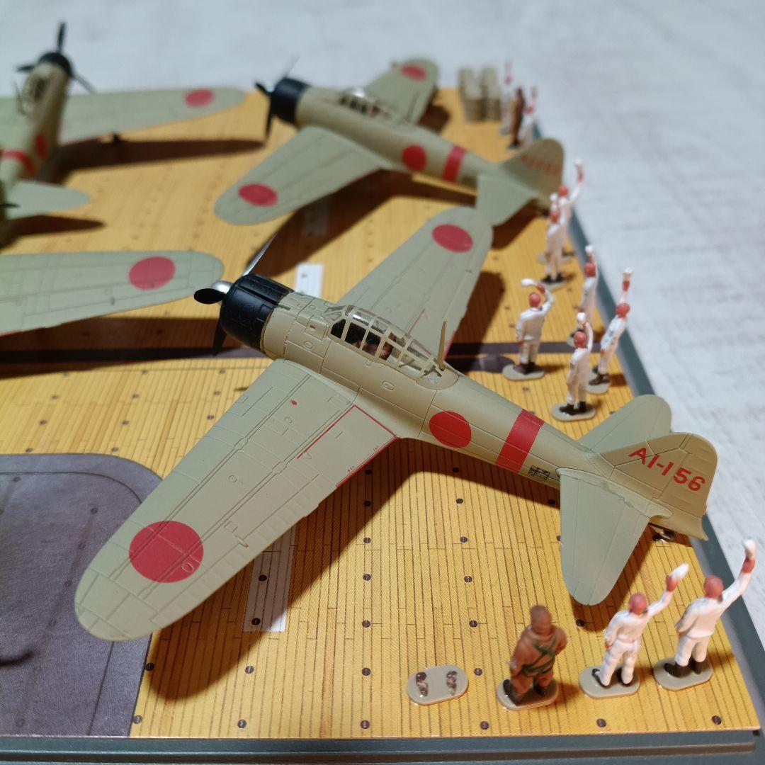 零戦21型 完成品 ジオラマ