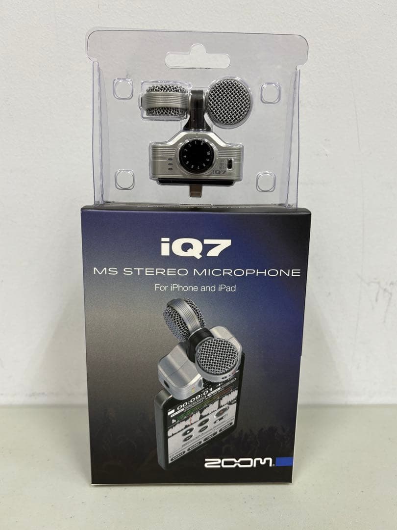 ZOOM iQ7 MS ステレオマイクロフォン