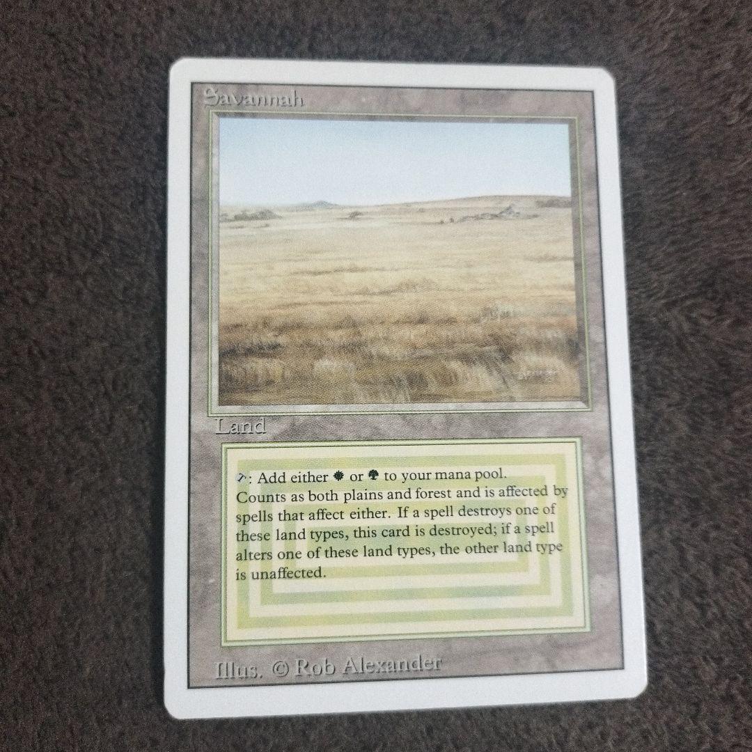 MTG Savannah サバンナ 3ED版