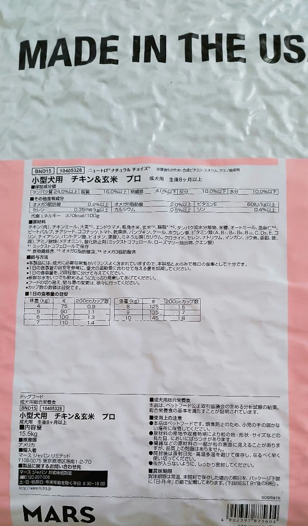 ニュートロ ナチュラル チョイス 小型犬用 成犬用 チキン＆玄米値下げ不可