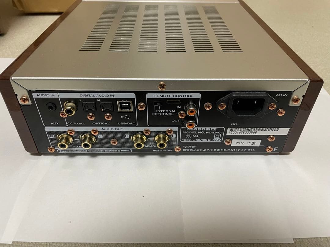 アンプ marantz HD-DAC1