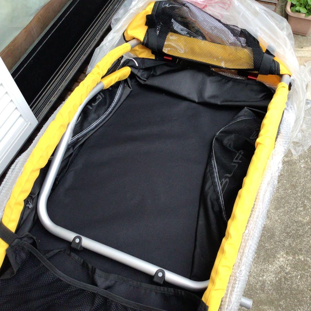 BURLEY ペットカート 自転車　専用　イエロー/ブラック