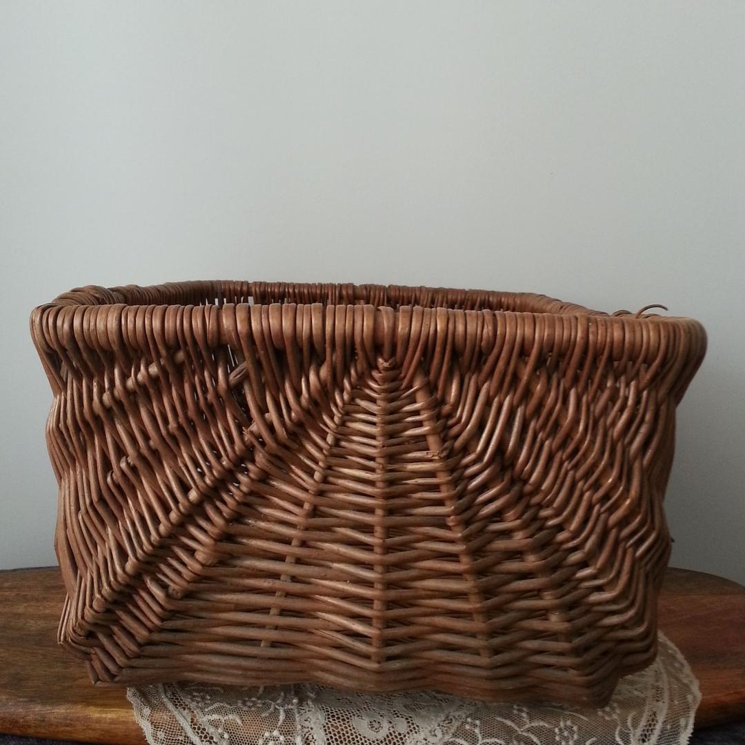 パニエ 籠 バスケット フランス アンティーク かご