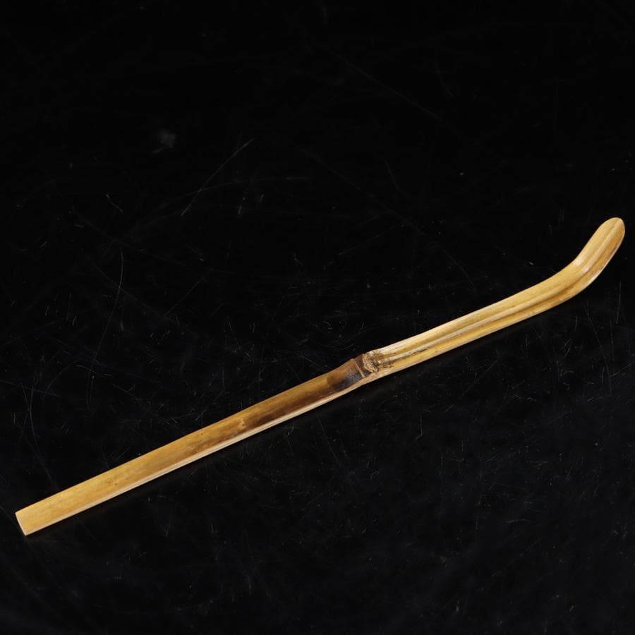 Y2595-2 茶道具 大徳寺 小堀卓巌書付 茶杓 共箱　　NN