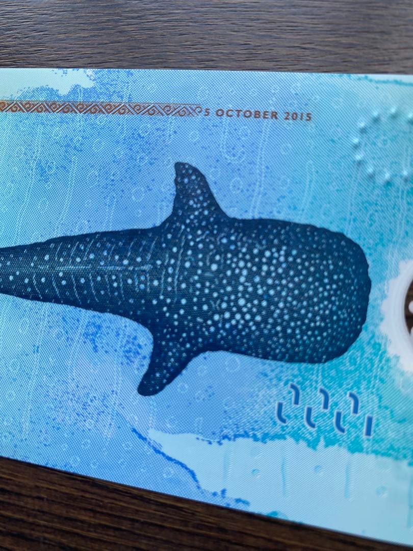 モルディブ紙幣1000ルフィヤ