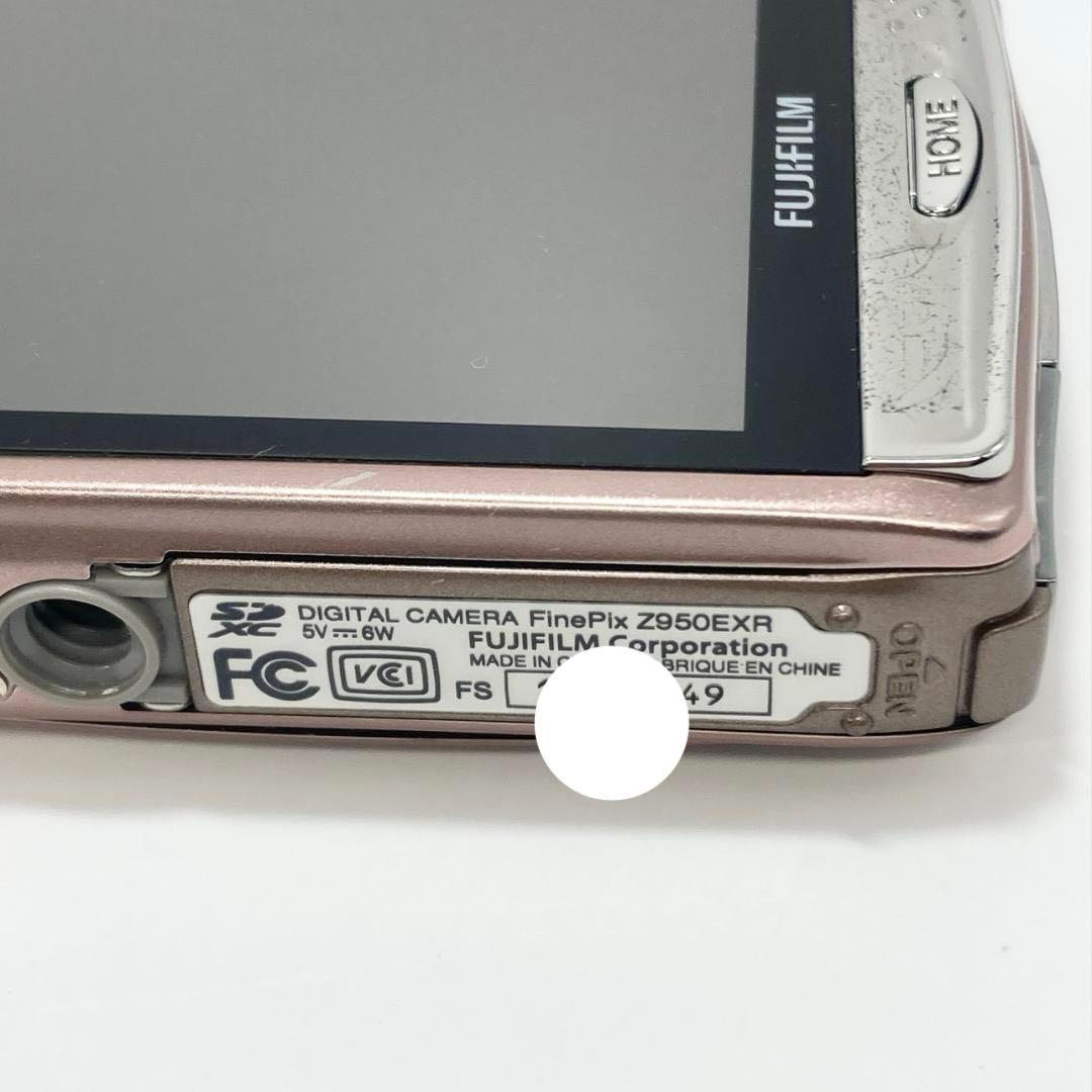 【美品動作品】FUJIFILM FinePix Z950EXR ピンク コンデジ