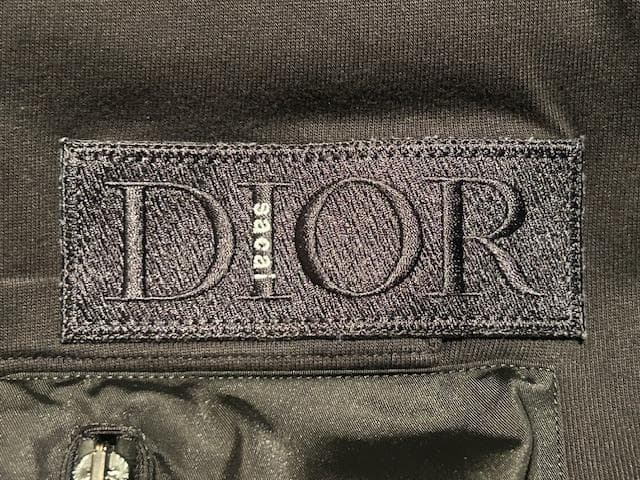 ♪送料無料★DIOR × sacai★名作コラボ★Tシャツ★異素材構築★黒★S♪