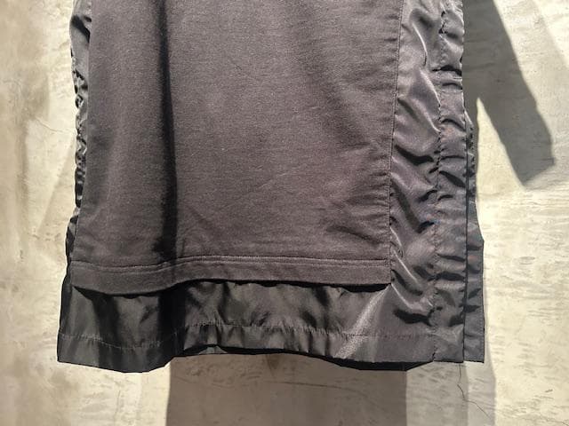 ♪送料無料★DIOR × sacai★名作コラボ★Tシャツ★異素材構築★黒★S♪